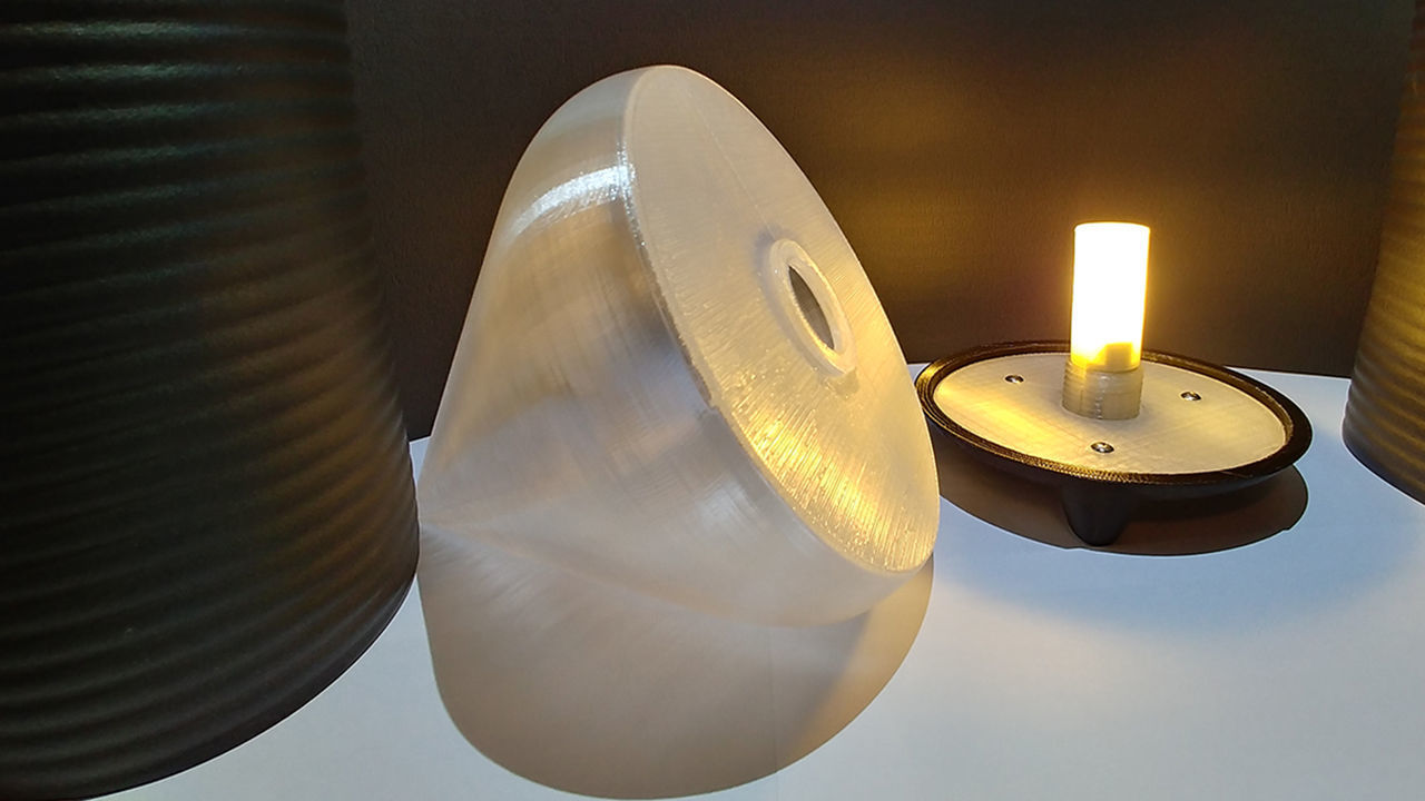 Water Drop - Lamp 3D print model_1