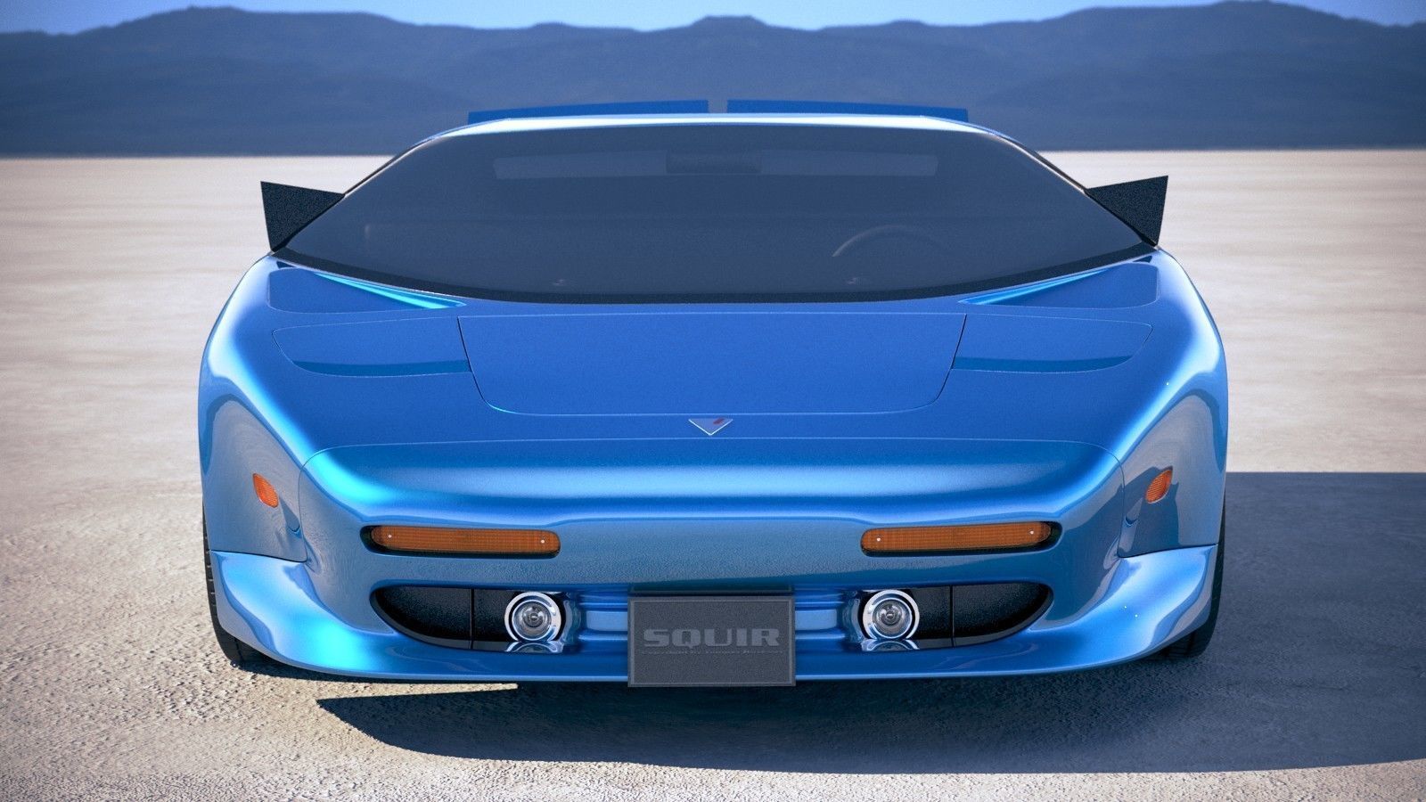 Vector Avtech WX3 1993 3D model_12