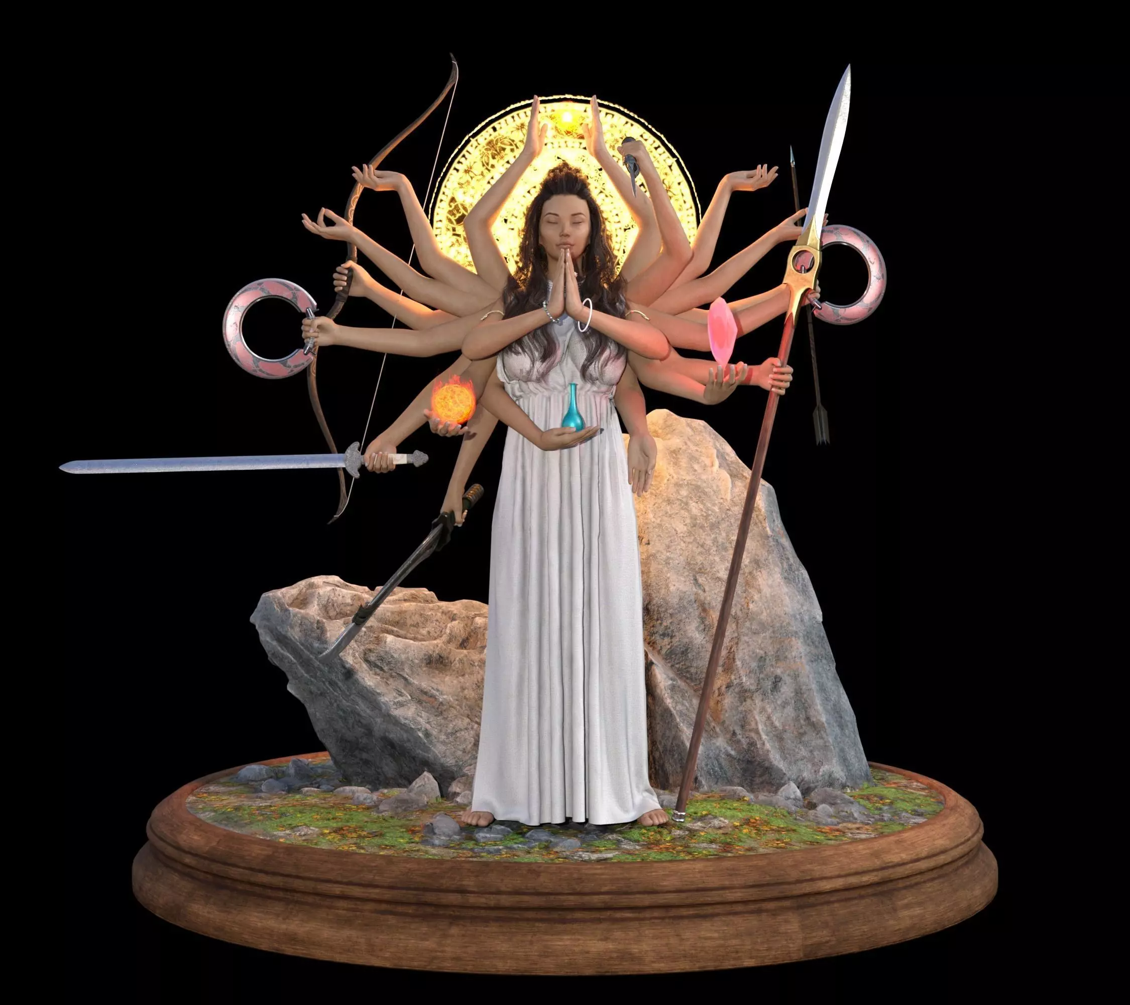 project muti 9 hand Ver1 3D print model_0