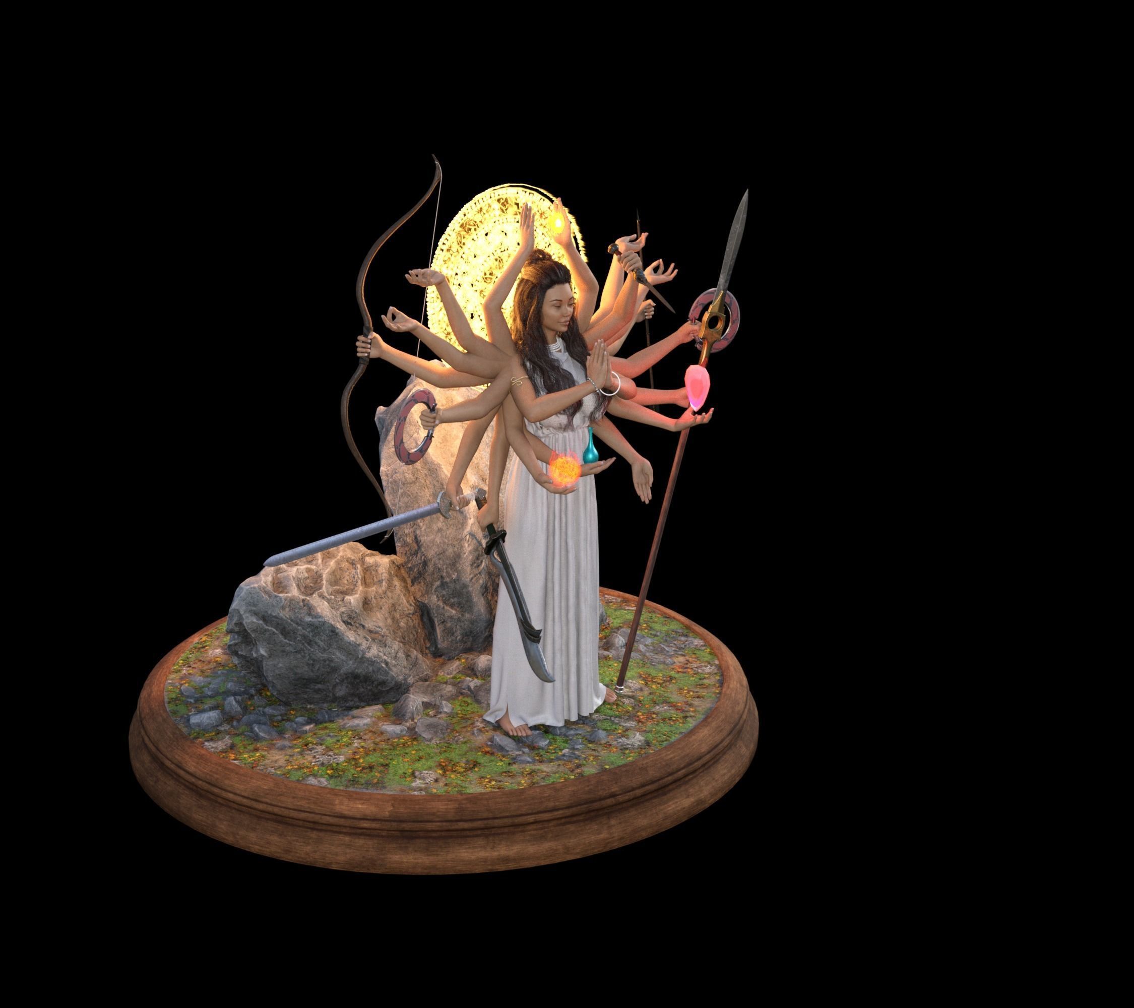 project muti 9 hand Ver1 3D print model_1