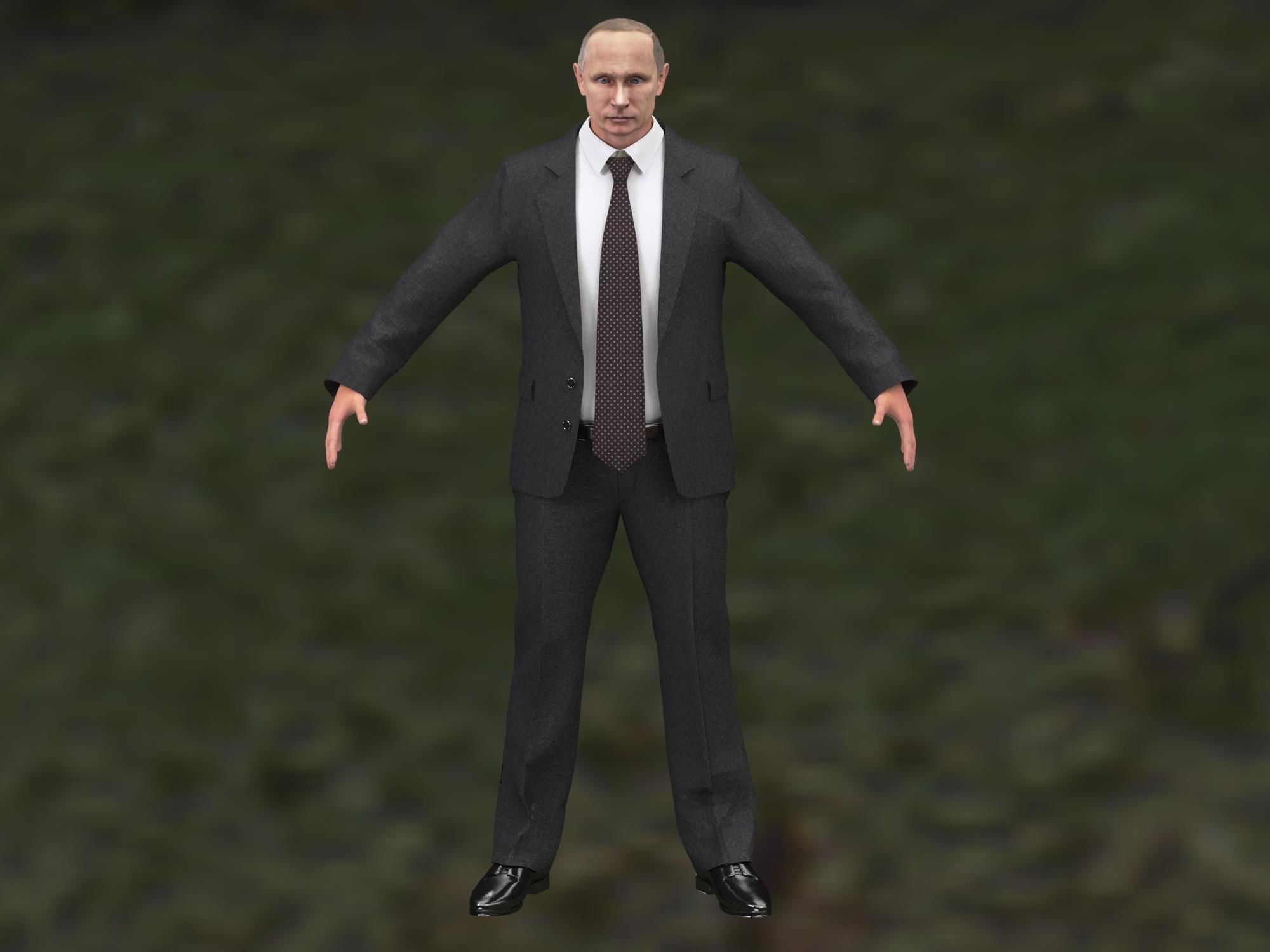 Vladimir Putin 3D model_11