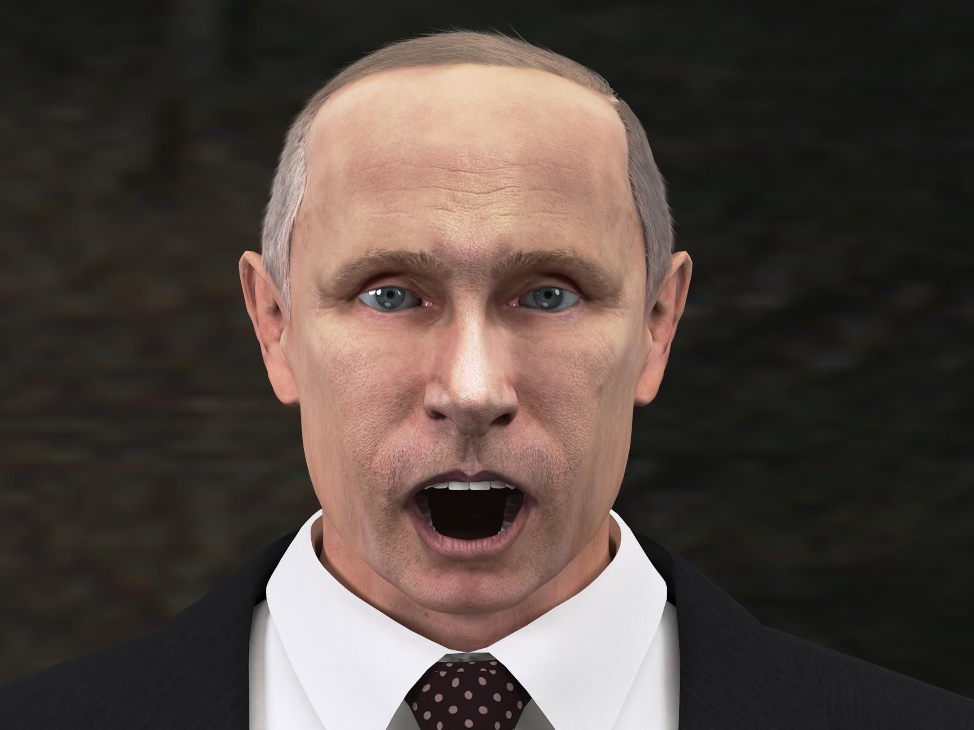 Vladimir Putin 3D model_16