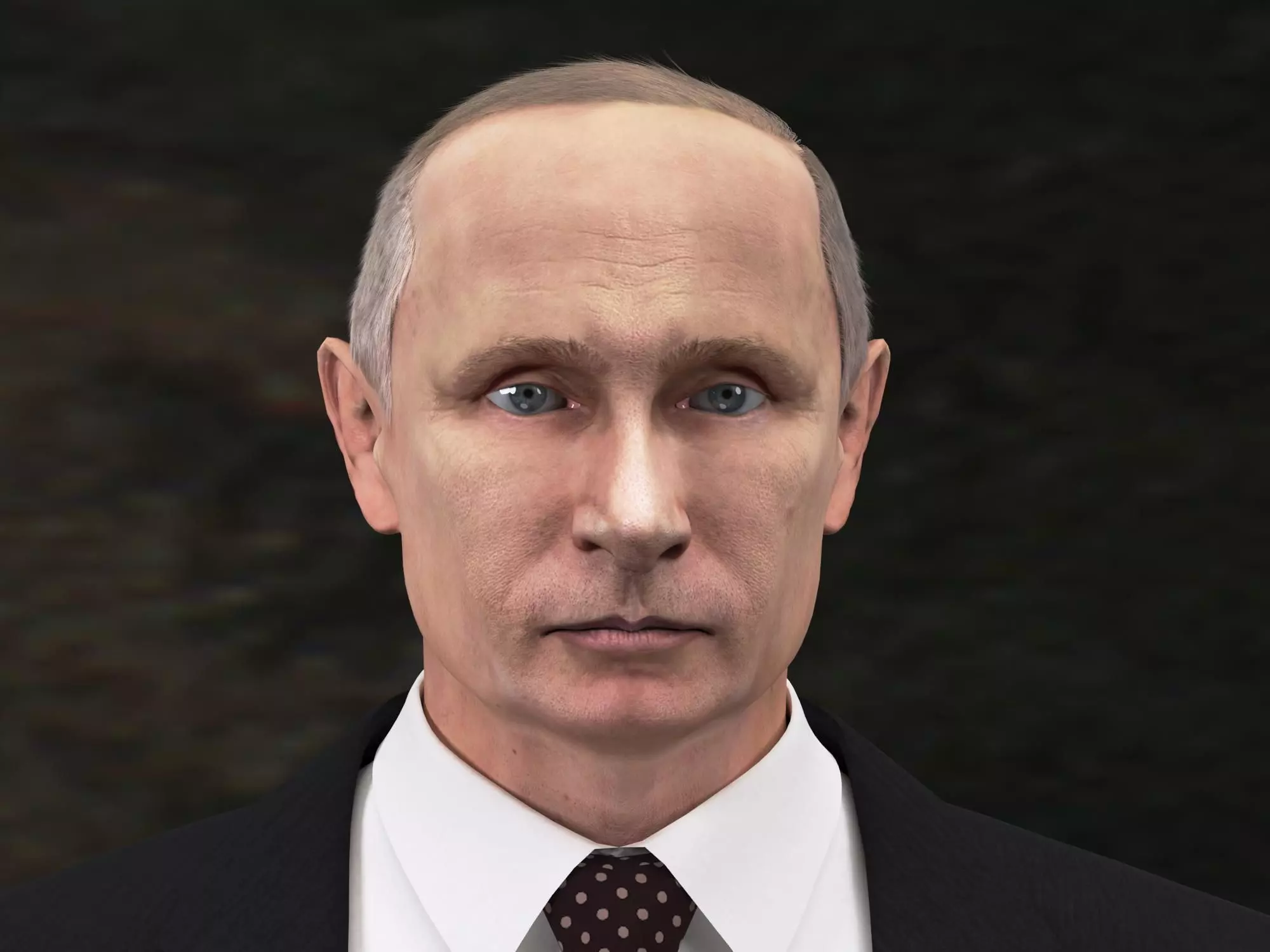 Vladimir Putin 3D model_0