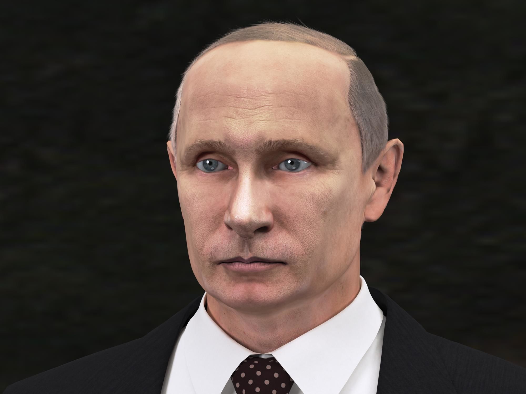 Vladimir Putin 3D model_4