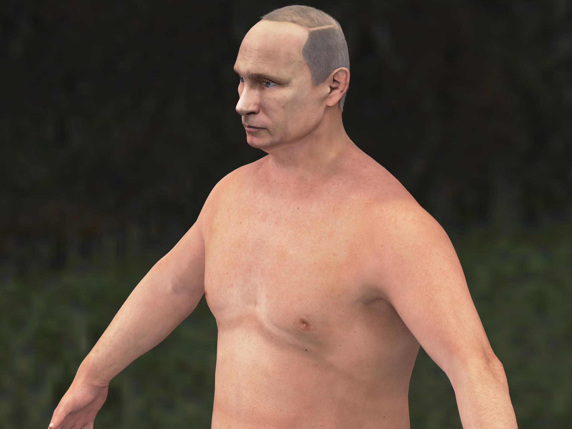 Vladimir Putin 3D model_22