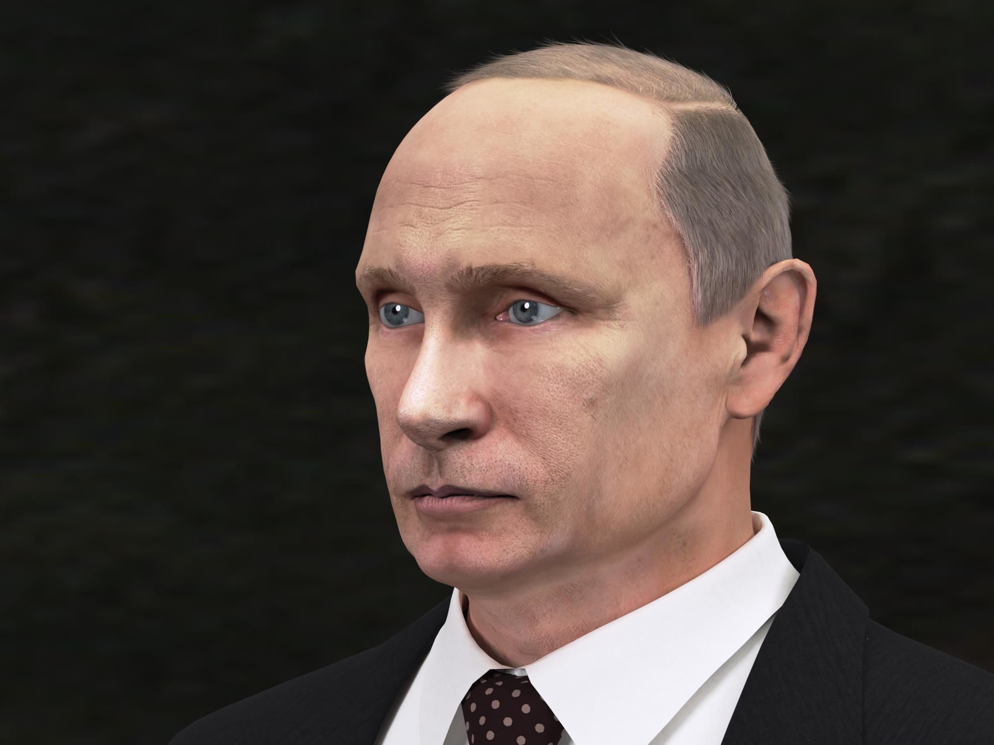 Vladimir Putin 3D model_5