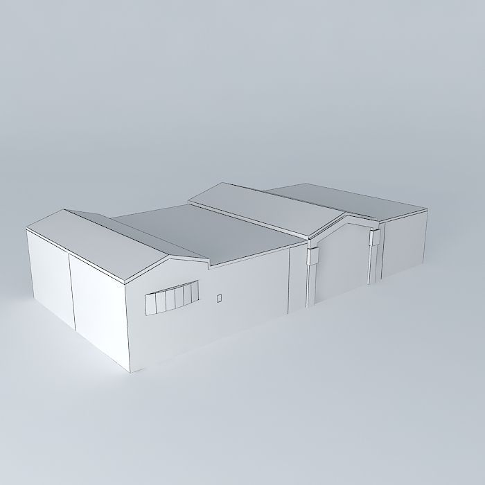 Central building type 5 Statoil Fuel%26Retail, Riga, Latvia Free 3D model_3