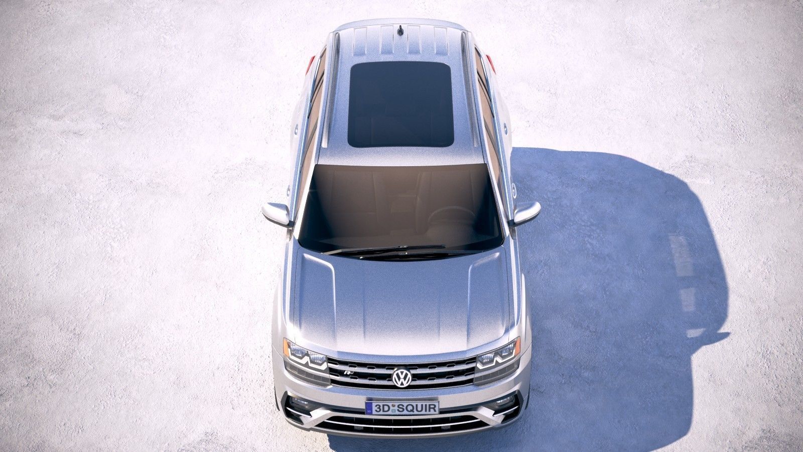 Volkswagen Atlas R-Line 2018 3D model_8