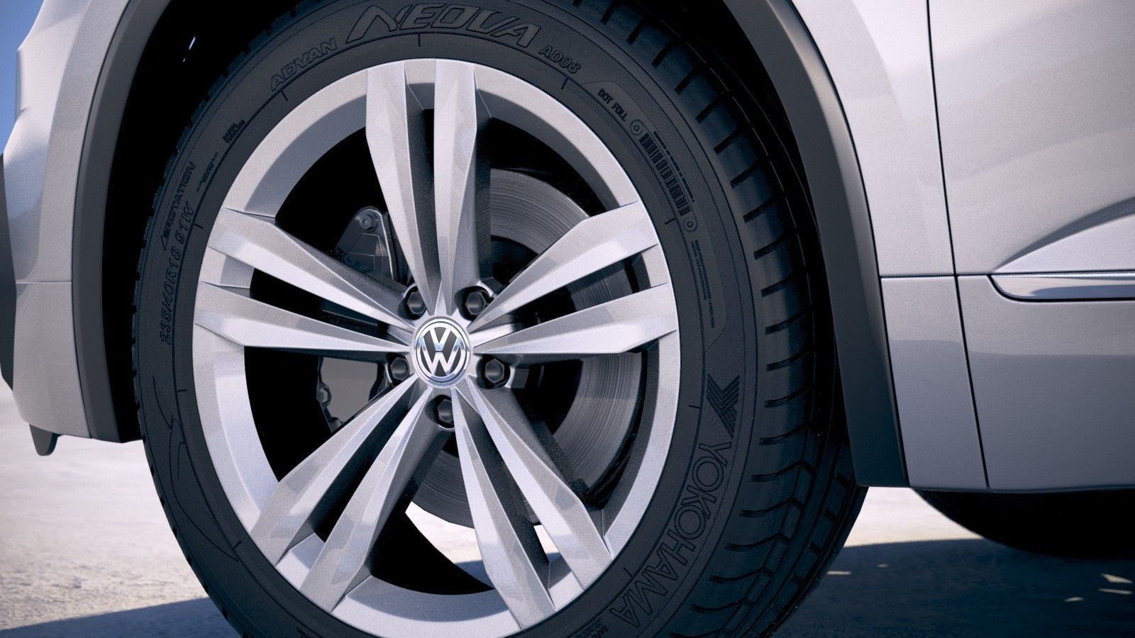 Volkswagen Atlas R-Line 2018 3D model_14