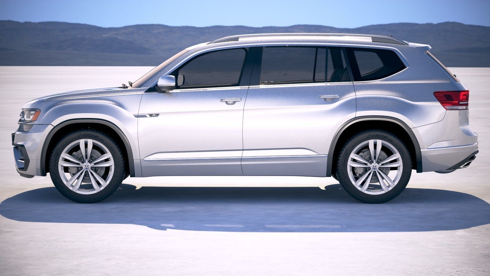 Volkswagen Atlas R-Line 2018 3D model_6
