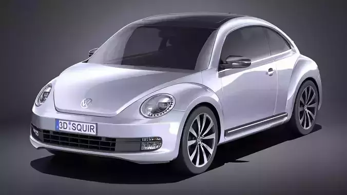 Volkswagen Beetle 2012-2015 VRAY