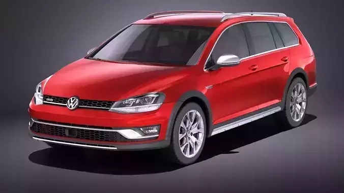 Volkswagen Golf Alltrack 2016 VRAY