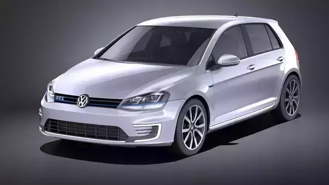 Volkswagen Golf GTE 2015 VRAY