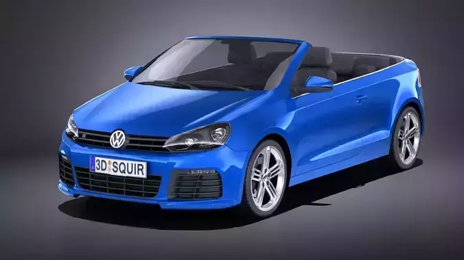 Volkswagen Golf R Convertible 2014 VRAY