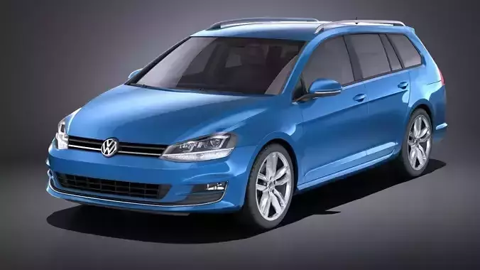 Volkswagen Golf Variant 2014 VRAY