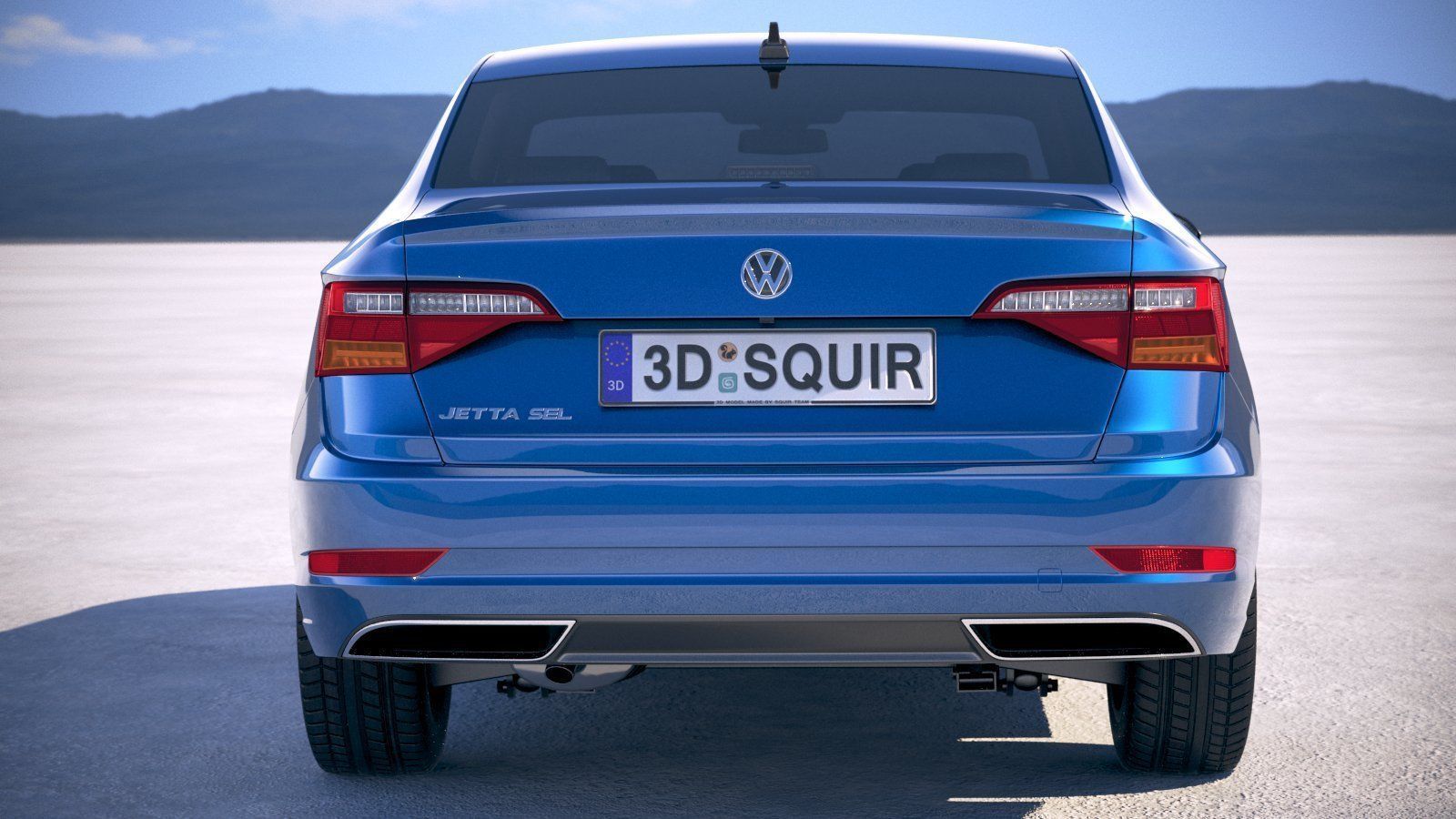 Volkswagen Jetta 2019 3D model_10