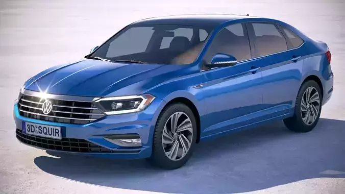 Volkswagen Jetta 2019 3D model