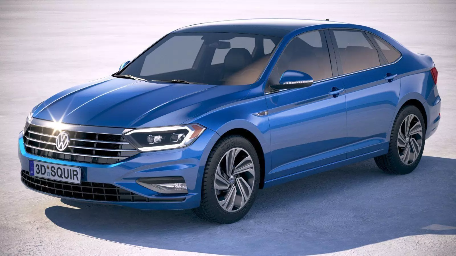 Volkswagen Jetta 2019 3D model_0