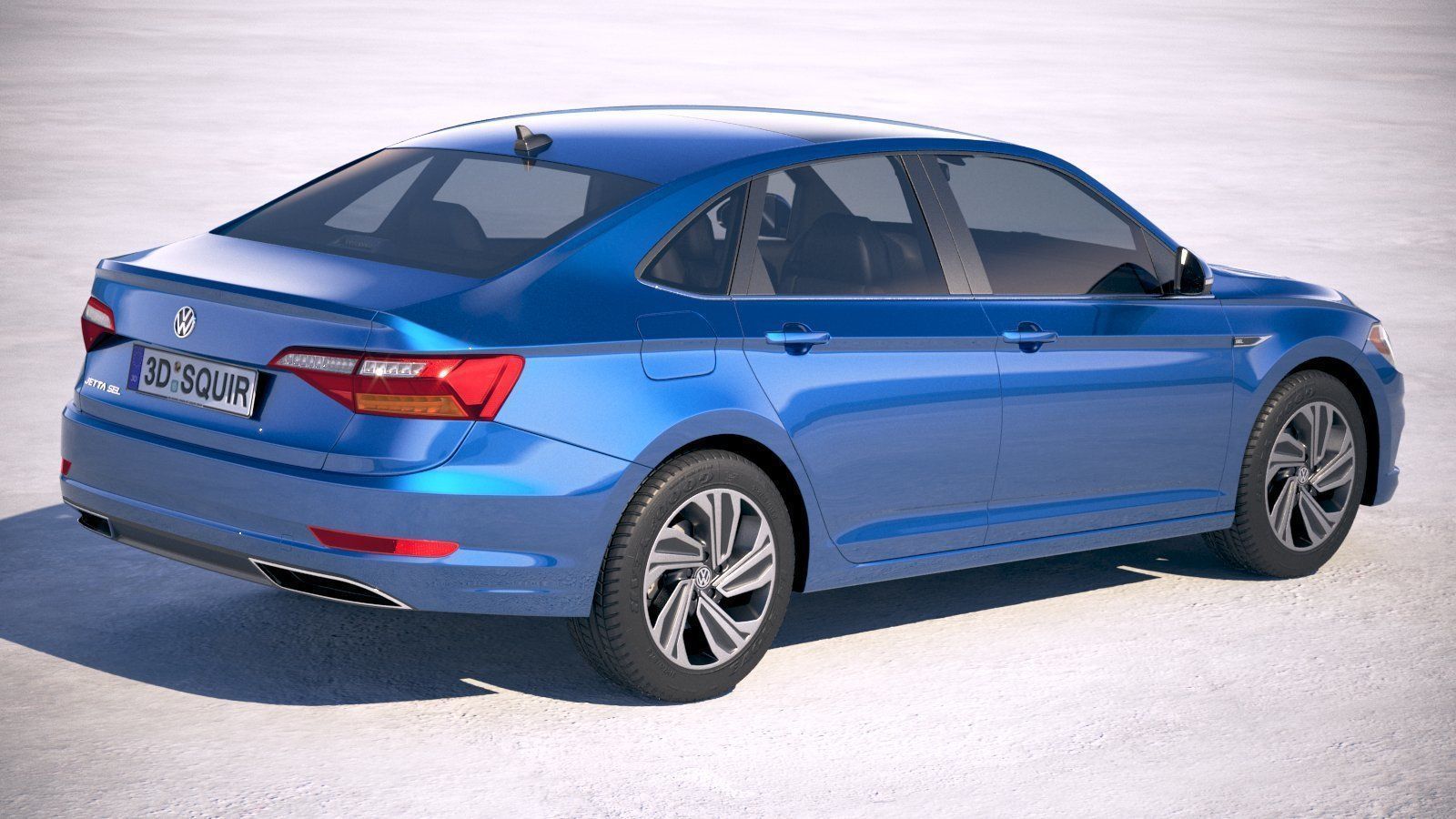 Volkswagen Jetta 2019 3D model_4