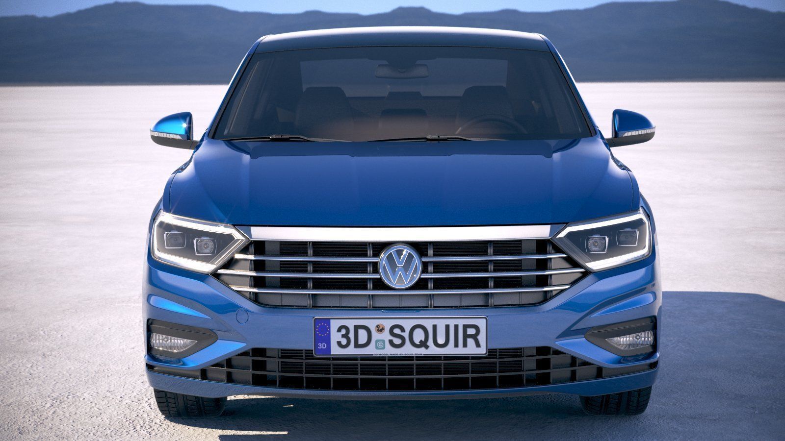 Volkswagen Jetta 2019 3D model_9