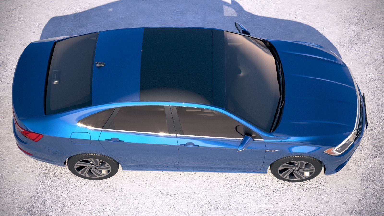 Volkswagen Jetta 2019 3D model_7