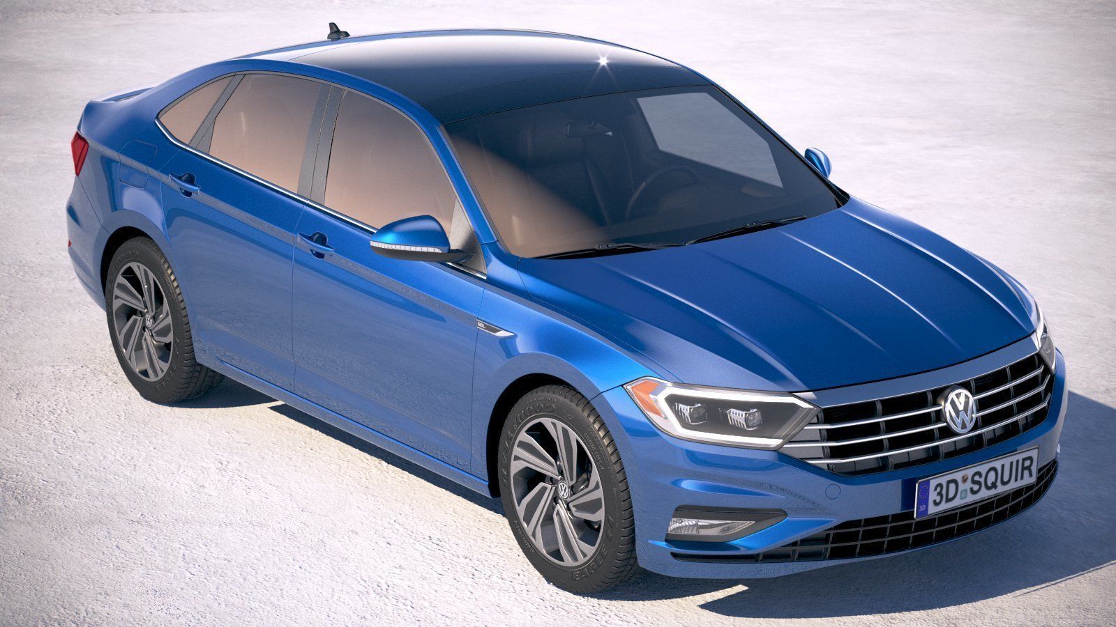 Volkswagen Jetta 2019 3D model_11