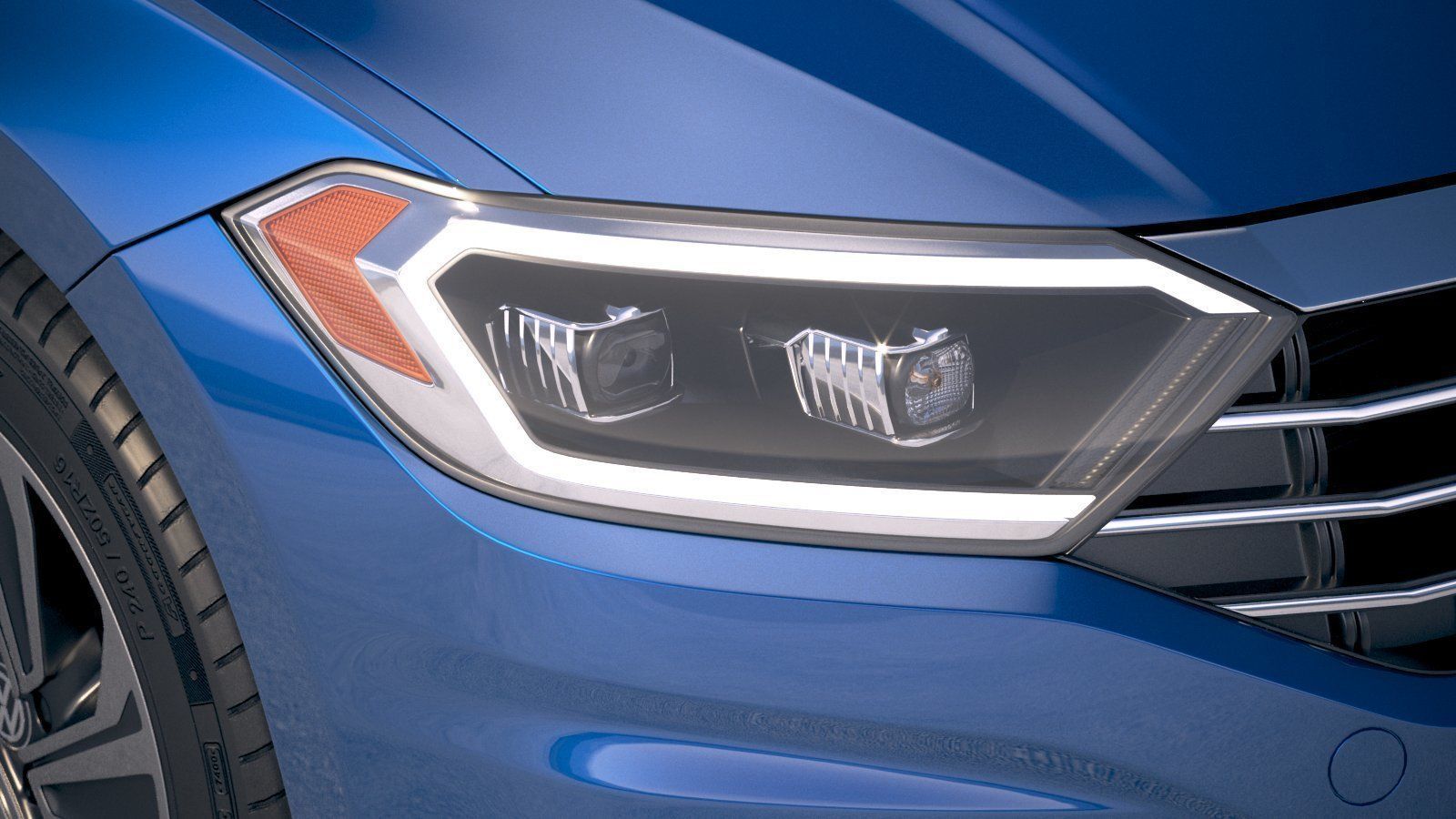 Volkswagen Jetta 2019 3D model_15