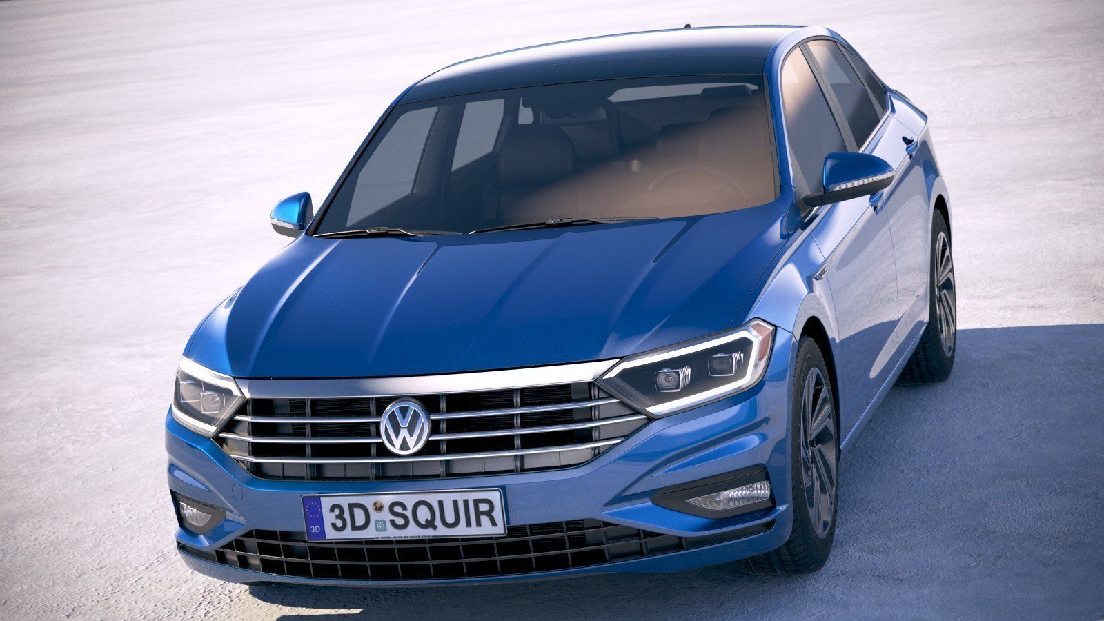 Volkswagen Jetta 2019 3D model_1