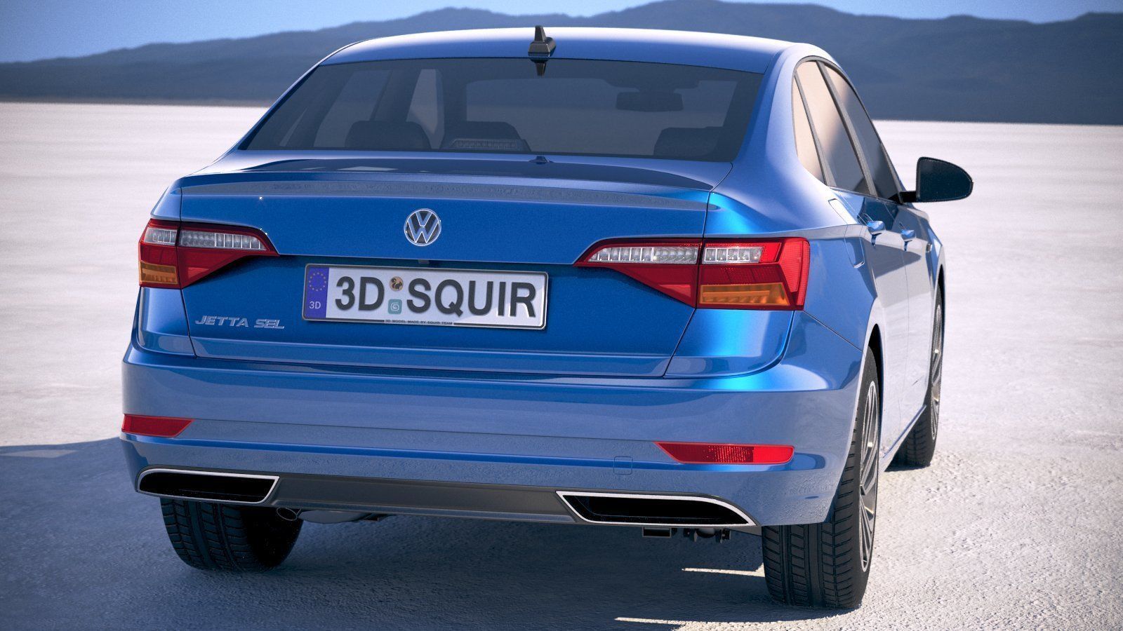 Volkswagen Jetta 2019 3D model_5