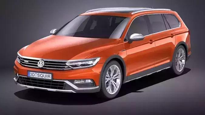 Volkswagen Passat Alltrack 2016 VRAY by squir