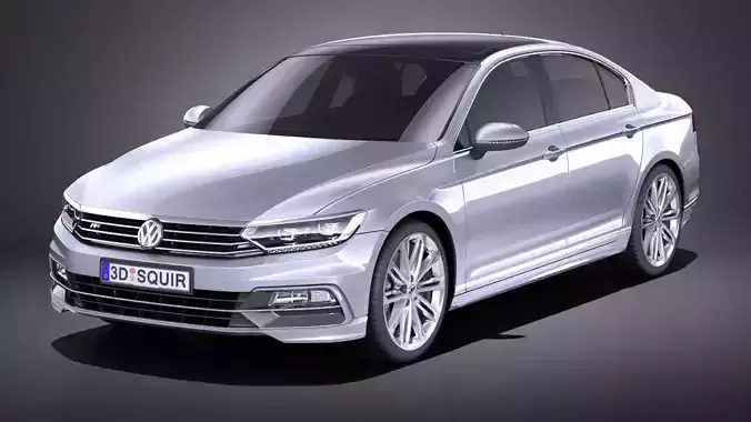 Volkswagen Passat R-line 2015 VRAY
