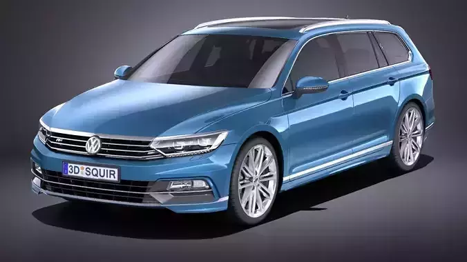 Volkswagen Passat Variant R-line 2015 VRAY