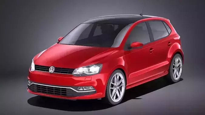 Volkswagen Polo 5-door 2015 VRAY