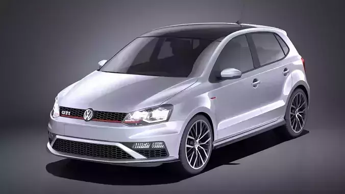 Volkswagen Polo GTI 5-door 2015 VRAY