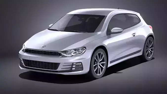 Volkswagen Scirocco 2015 VRAY