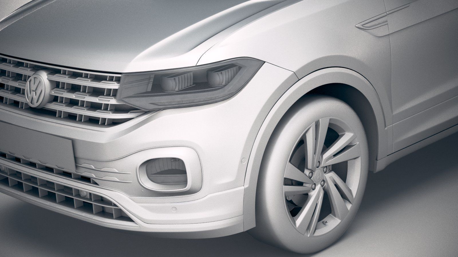 Volkswagen T-Cross 2019 3D model_18
