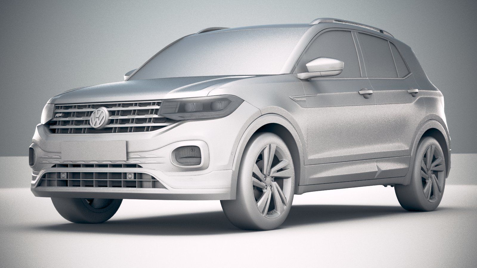 Volkswagen T-Cross 2019 3D model_22