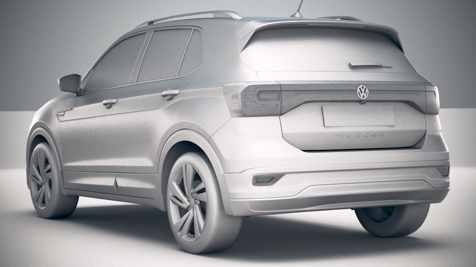 Volkswagen T-Cross 2019 3D model_23