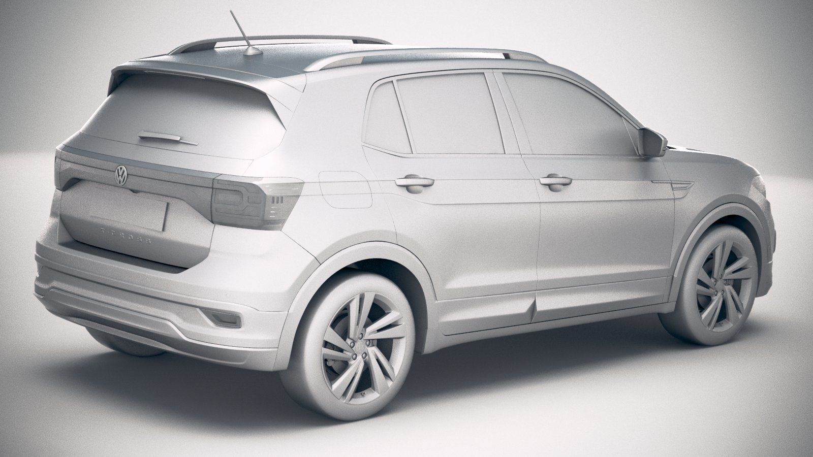 Volkswagen T-Cross 2019 3D model_20