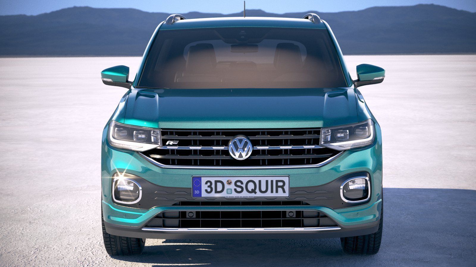 Volkswagen T-Cross 2019 3D model_9