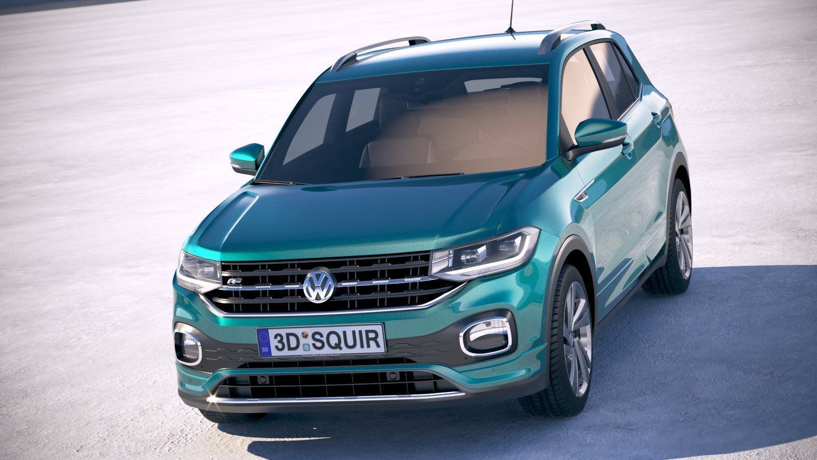 Volkswagen T-Cross 2019 3D model_1