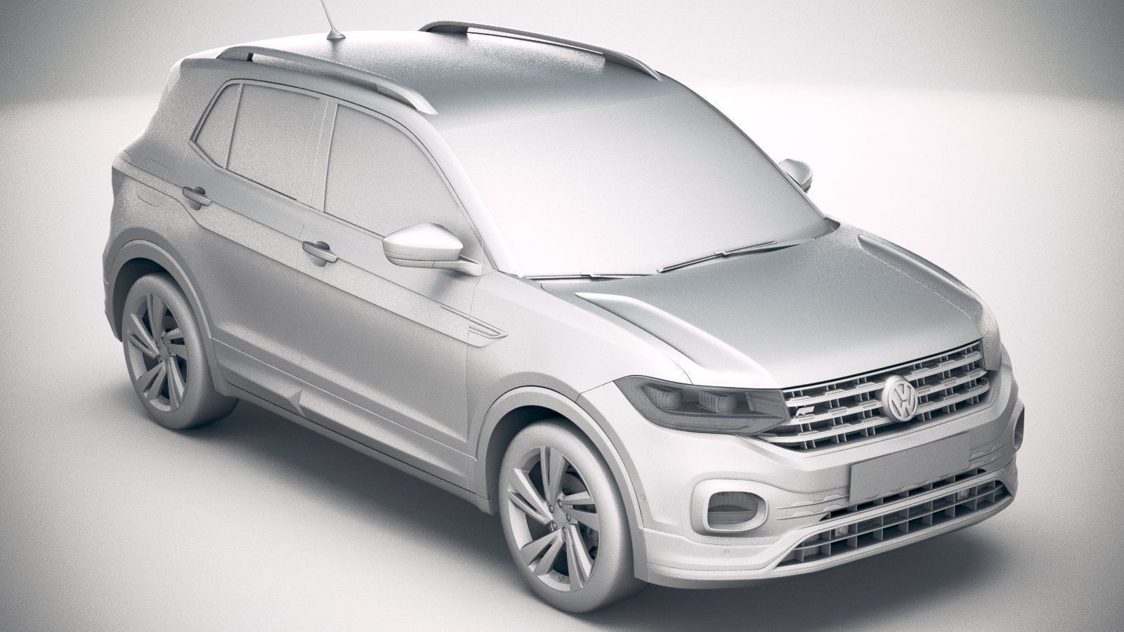 Volkswagen T-Cross 2019 3D model_21