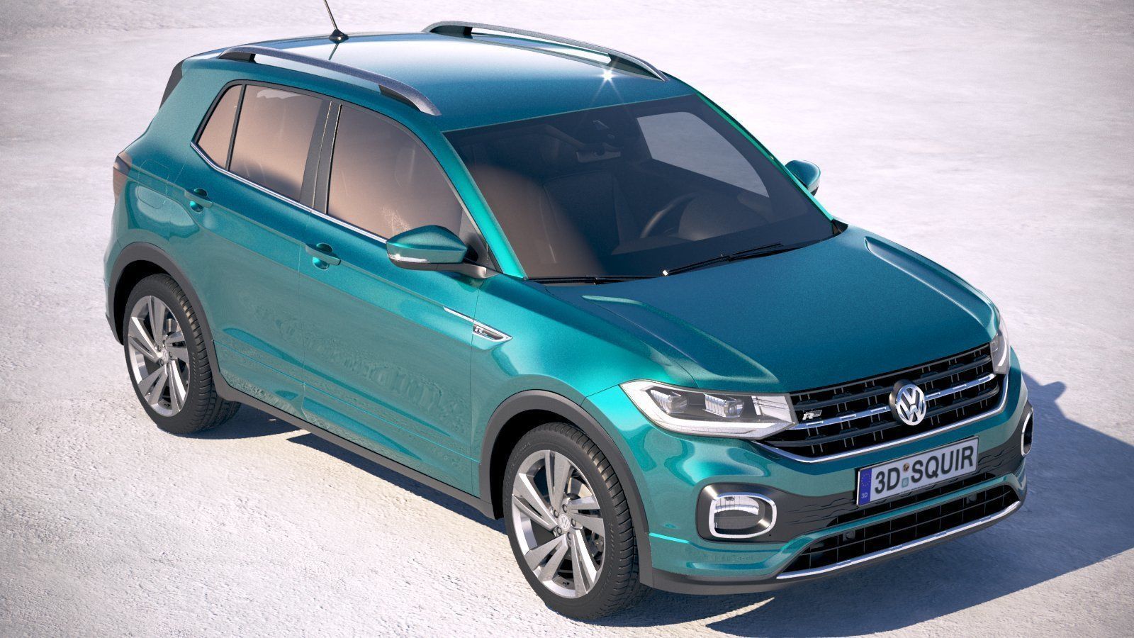 Volkswagen T-Cross 2019 3D model_11