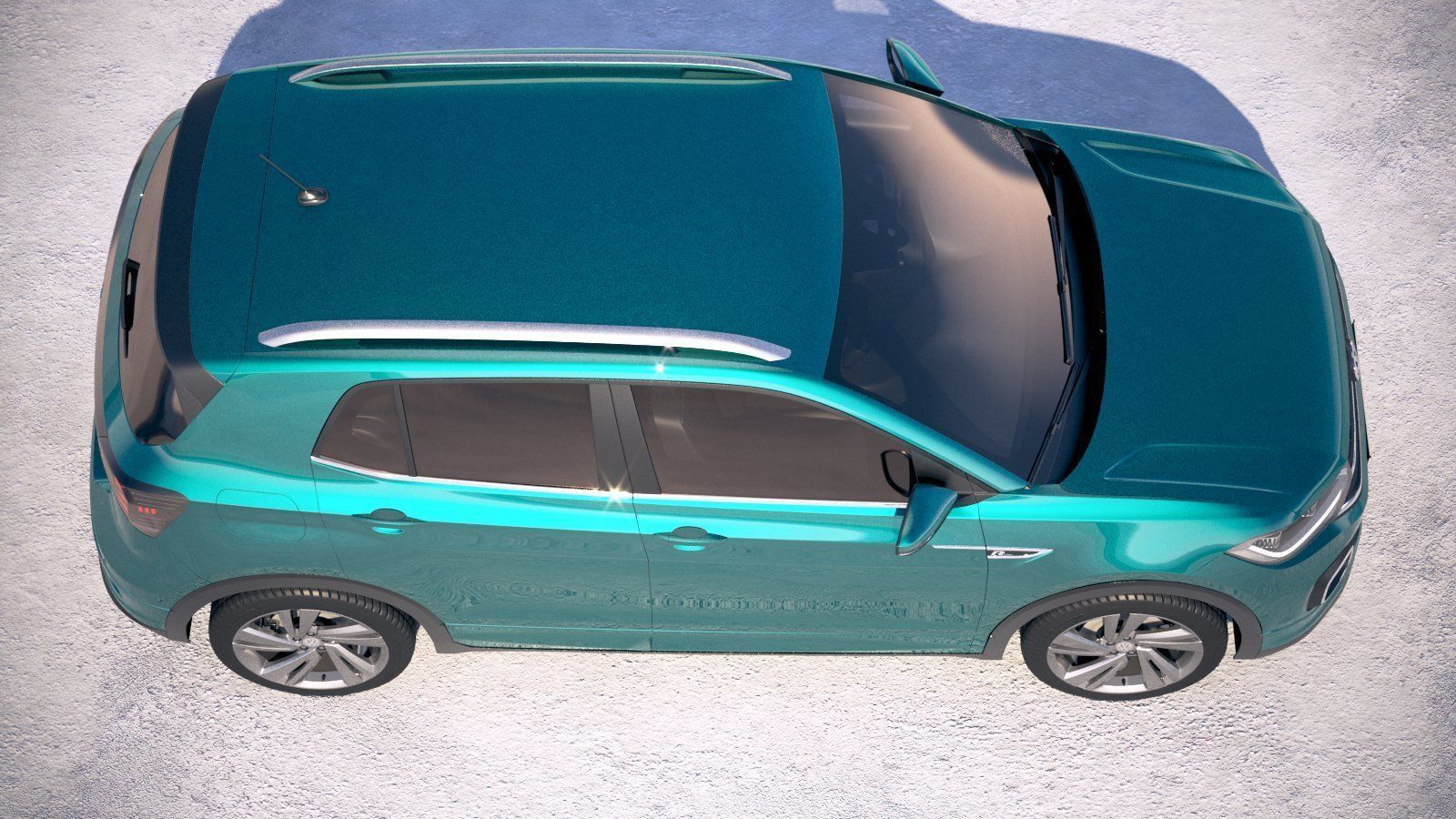 Volkswagen T-Cross 2019 3D model_7