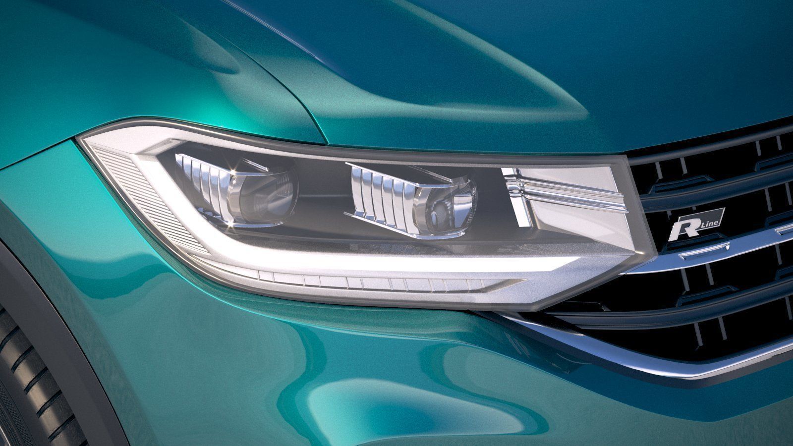 Volkswagen T-Cross 2019 3D model_15