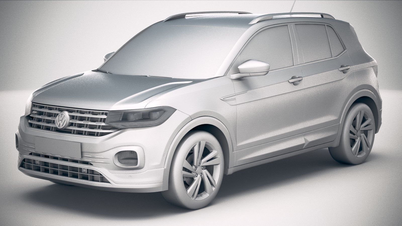Volkswagen T-Cross 2019 3D model_17