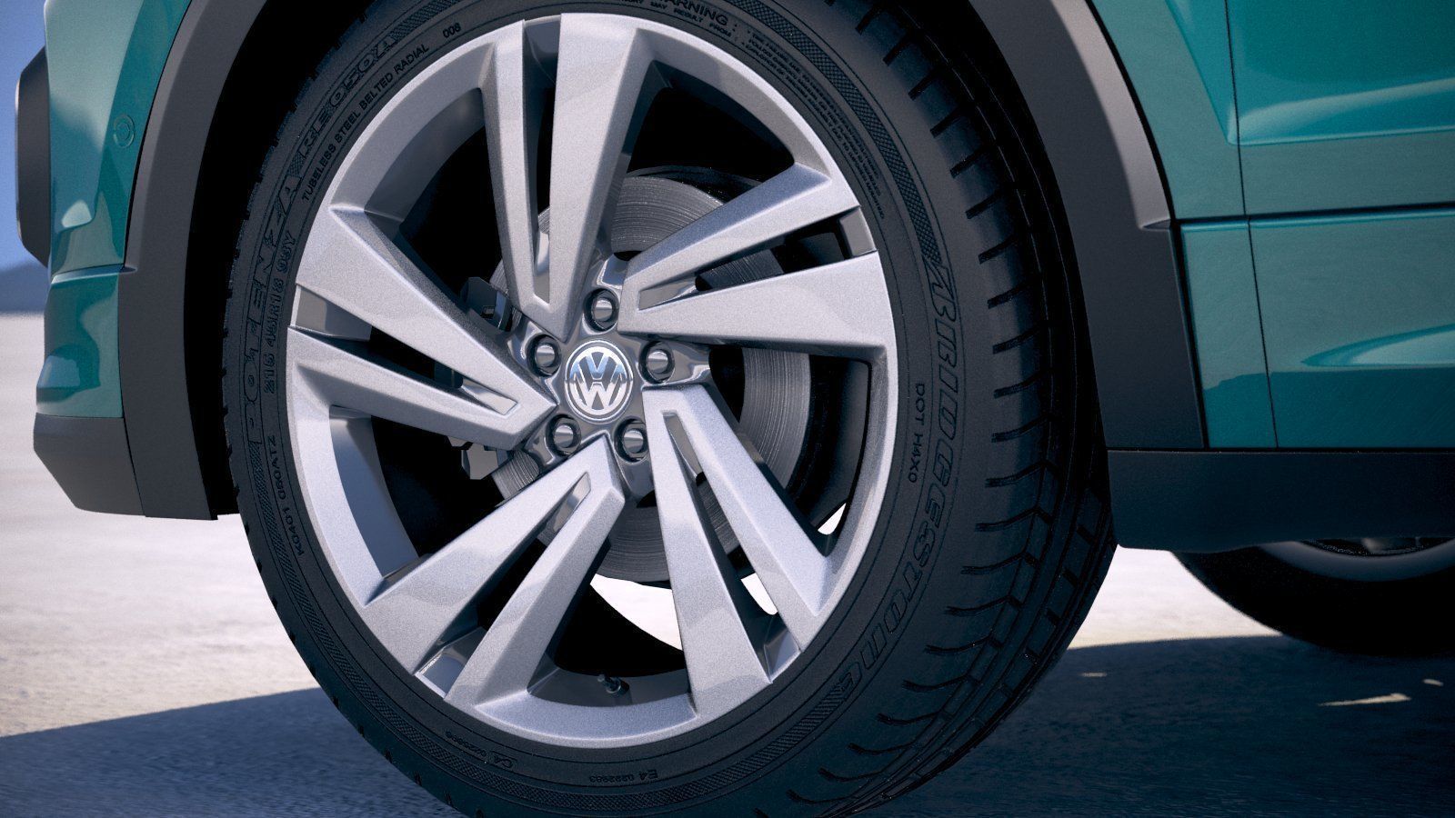 Volkswagen T-Cross 2019 3D model_14