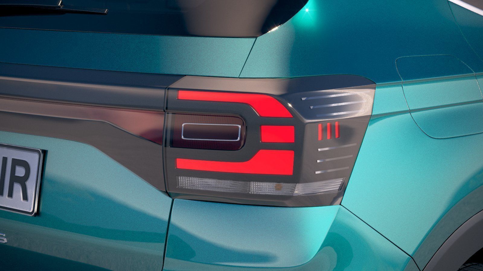 Volkswagen T-Cross 2019 3D model_16