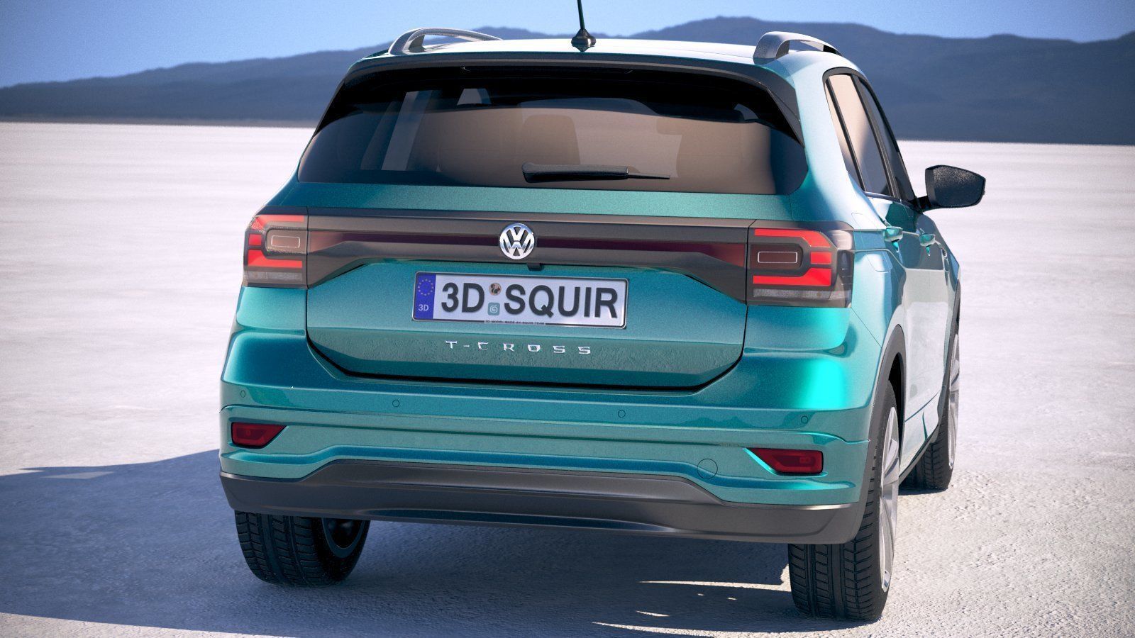 Volkswagen T-Cross 2019 3D model_5