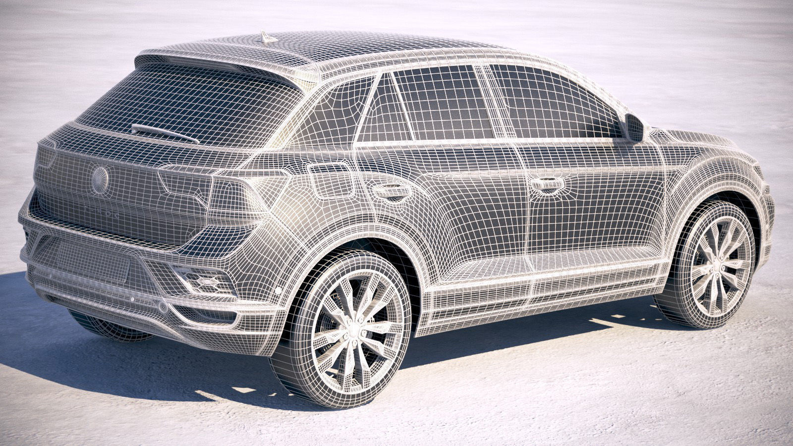 Volkswagen T-Roc 2018 3D model_18